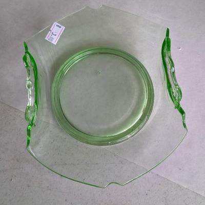 Pink and Green Glass