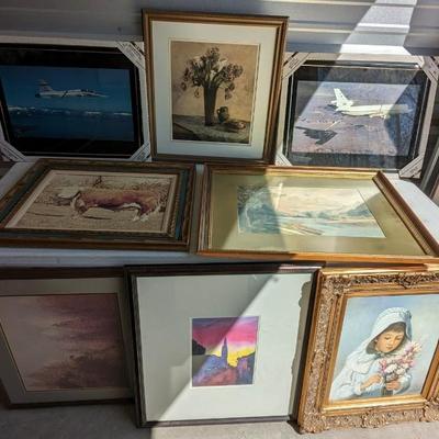 Large Framed Art