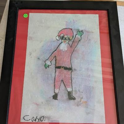 Figural Framed Artwork