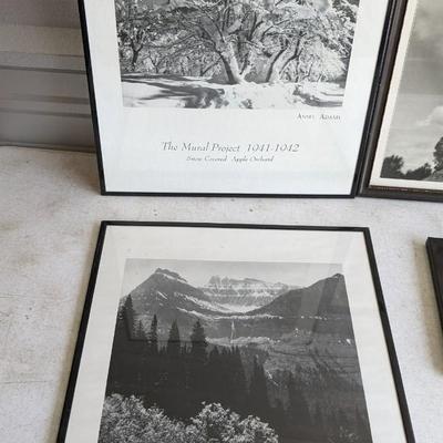 Framed Ansel Adams Artwork