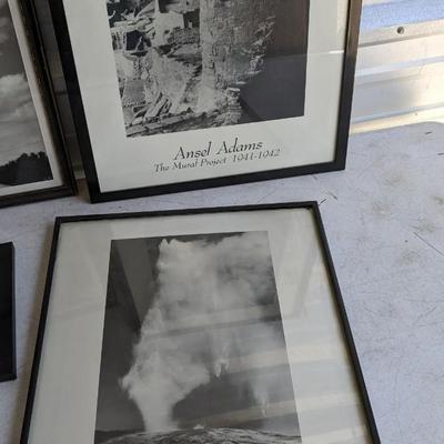 Framed Ansel Adams Artwork