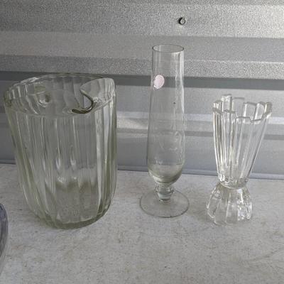 Crystal and Cut Glass Assortment