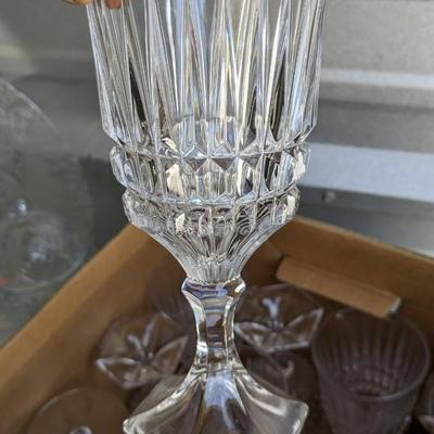 Crystal and Cut Glass Assortment