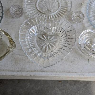 Crystal and Cut Glass Assortment