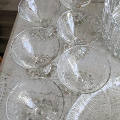 Crystal and Cut Glass Assortment