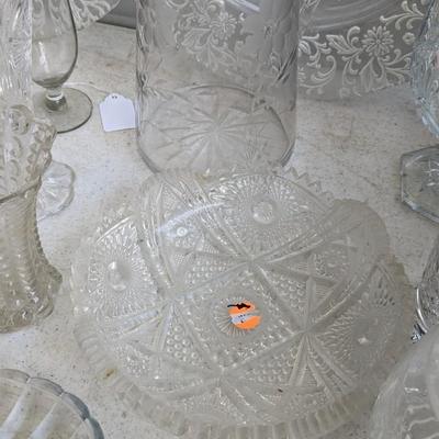 Crystal and Cut Glass Assortment