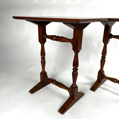1259 Set of 3 Vintage Side Tables