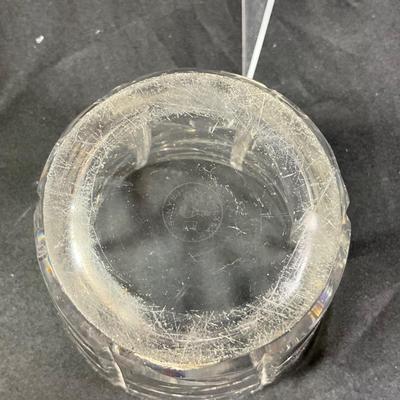 1273 Large Baccarat Vase and Antique Etched Vase