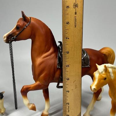 Lot of Plastic Kids Children Collectible Horse Figurine Toys