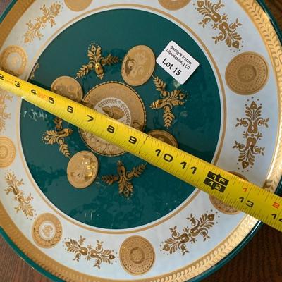 Large Decorative Charger Plate - LOT 15