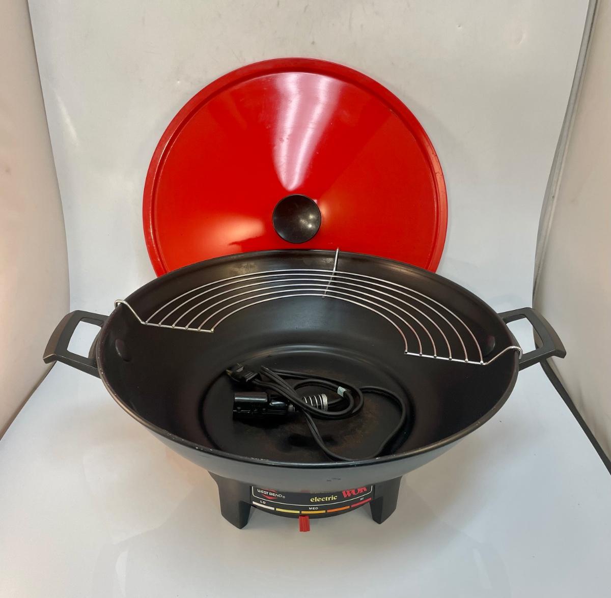 Vintage West Bend Electric Wok