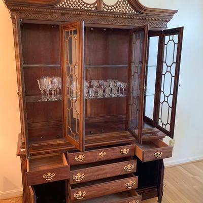 Clean China Cabinet LOT 21