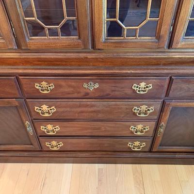 Clean China Cabinet LOT 21
