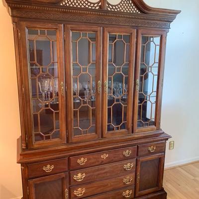 Clean China Cabinet LOT 21