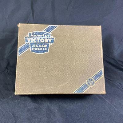 1276 Antique VICTORY Wooden Jig-Saw Puzzle