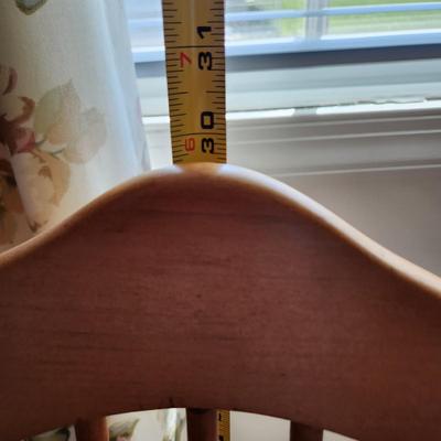 Vintage Solid Wood Child or Doll Rocking Chair Rocker