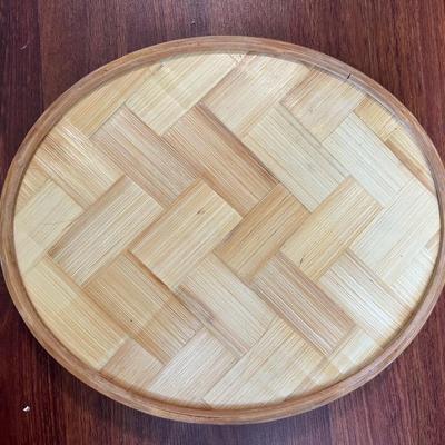 !RATTAN BUTTERFLY COASTER SET