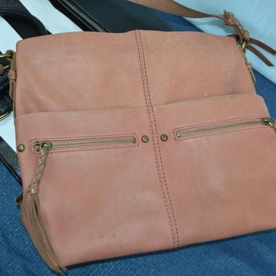 LOT 394. TWO LADIES HAND BAGS