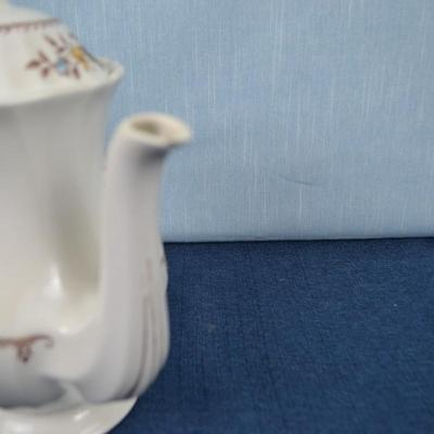 LOT 407. TWO TEA POTS