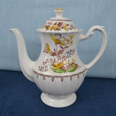 LOT 407. TWO TEA POTS