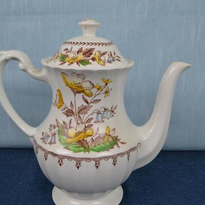 LOT 407. TWO TEA POTS