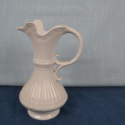LOT 409. TWO CERAMIC PITCHERS