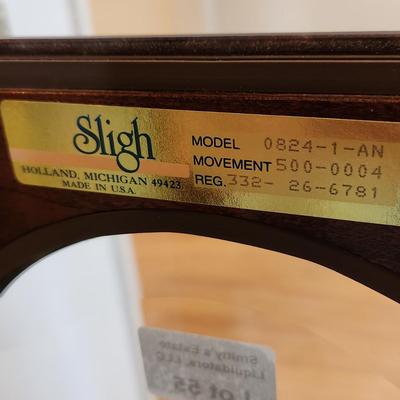 Sligh Grandfather Clock 24x15x81