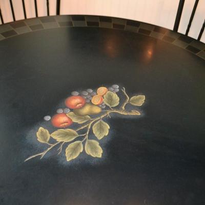 LOT 420. ROUND DINING SET