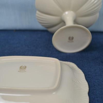 LOT 428. LENOX DISH AND TRAY