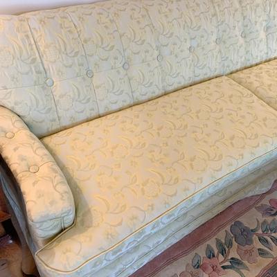 Vintage Retro Floral Sofa Couch CLEAN - LOT 24