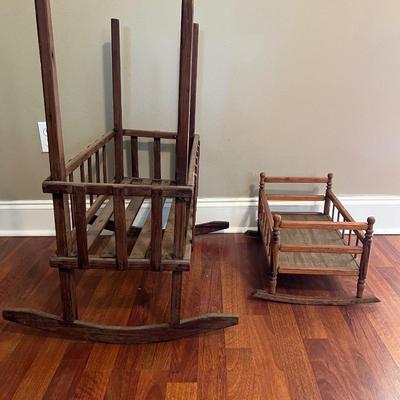 WOODEN Baby Doll Rockers