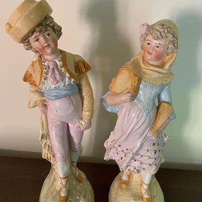 Antique Bisque Figurines - LOT 37