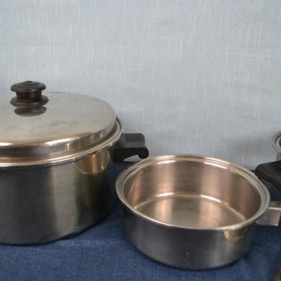 LOT 454. VINTAGE SALADMASTER COOKWARE