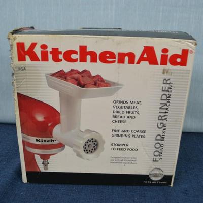 LOT 455. KITCHEN AID FOOD GRINDER