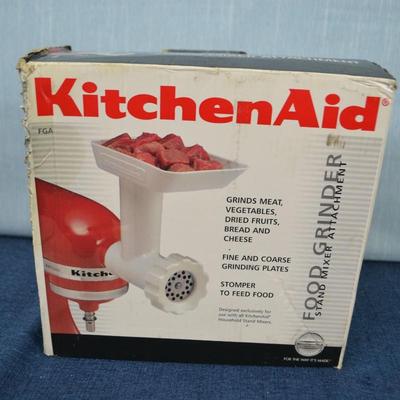 LOT 455. KITCHEN AID FOOD GRINDER