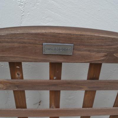 LOT 464. PAIR OF WOOD PLANTER BOXES WITH TRELLIS