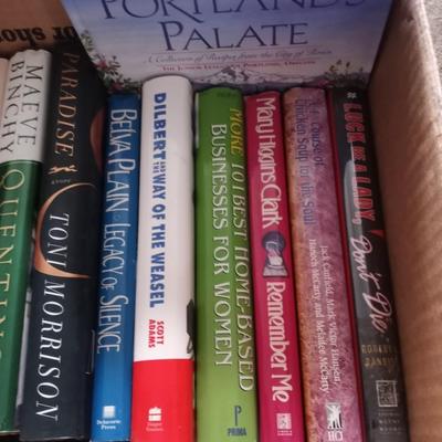 TWO BOXES OF BOOKS