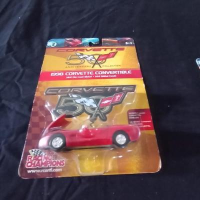 1963 CORVETTE COUPE AND 1998 CORVETTE CONVERTIBLE STILL IN PACKAGE
