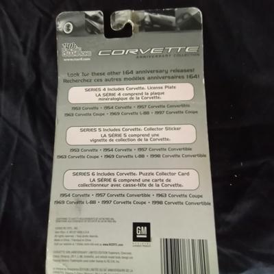 1963 CORVETTE COUPE AND 1998 CORVETTE CONVERTIBLE STILL IN PACKAGE