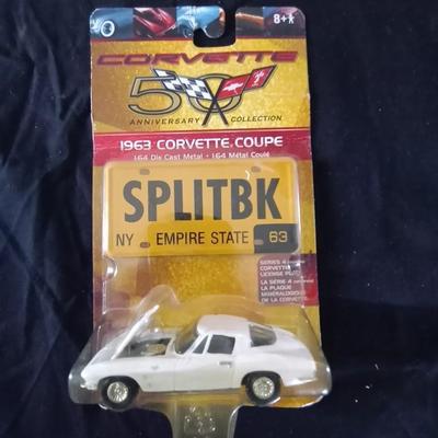 1963 CORVETTE COUPE AND 1998 CORVETTE CONVERTIBLE STILL IN PACKAGE