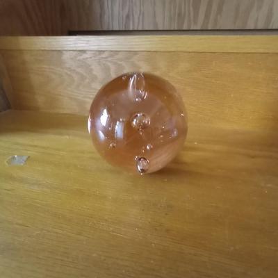 VINTAGE GLASS PAPER WEIGHTS