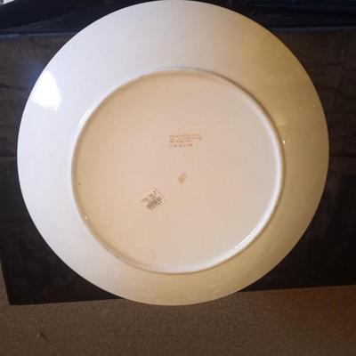 NICE ROUND CERAMIC DECOR PLATTER