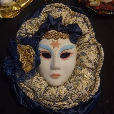 VINTAGE MARDI GRA MASKS