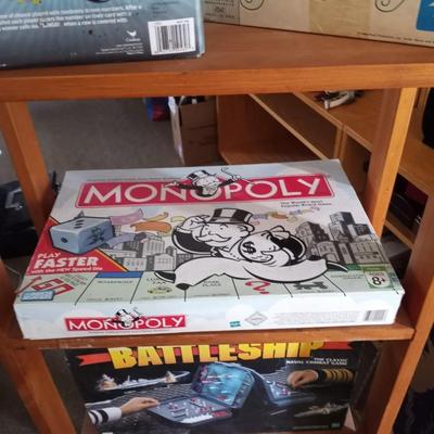 BOARD GAMES YAHTZEE-BATTLESHIP-MONOPOLY
