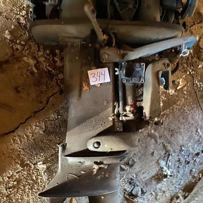 Vintage Evinrude Boat Motor