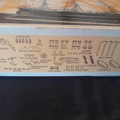 SOVERIGN OF THE SEAS WOOD SHIP MODEL IN BOX