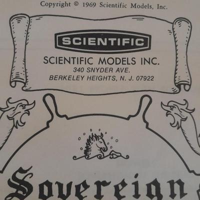 SOVERIGN OF THE SEAS WOOD SHIP MODEL IN BOX