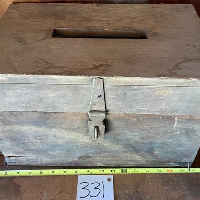 Vintage Voting Box