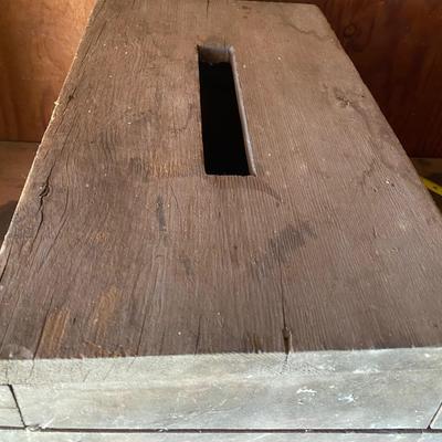 Vintage Voting Box