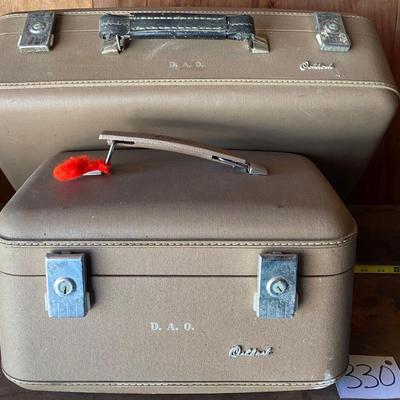 Set of Vintage Oshkosh Luggage